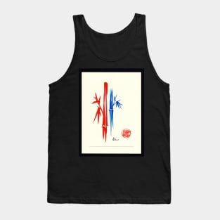 Huntington Gardens Plein Air Drawing Bamboo 3 Tank Top